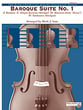 Baroque Suite No. 1-String Orch Orchestra sheet music cover